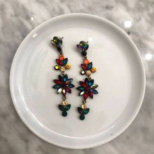 Multicolor Statement Earrings